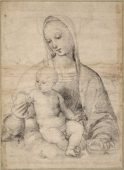 Madonna of the Pomegranate by Michelangelo Buonarroti